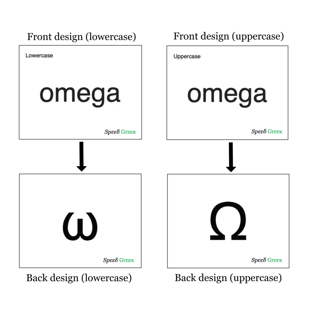 alphabet flash cards uppercase lowercase